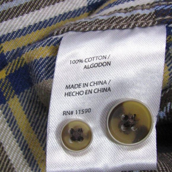 Weatherproof vintage plaid button down shirt XXl - Picture 7 of 8